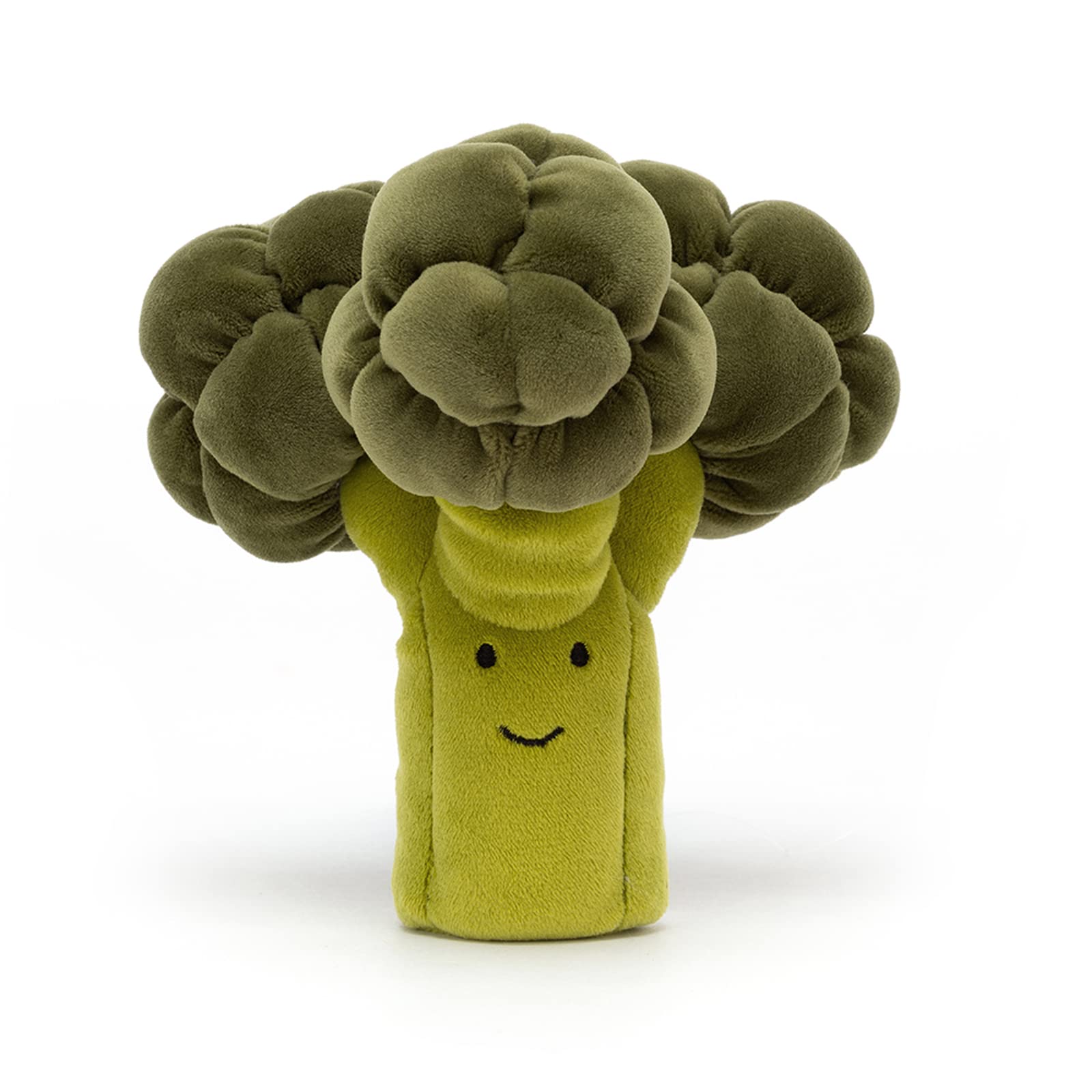 Jellycat gift-ready broccoli plush makes a delightful present for kids and veggie-loving fans