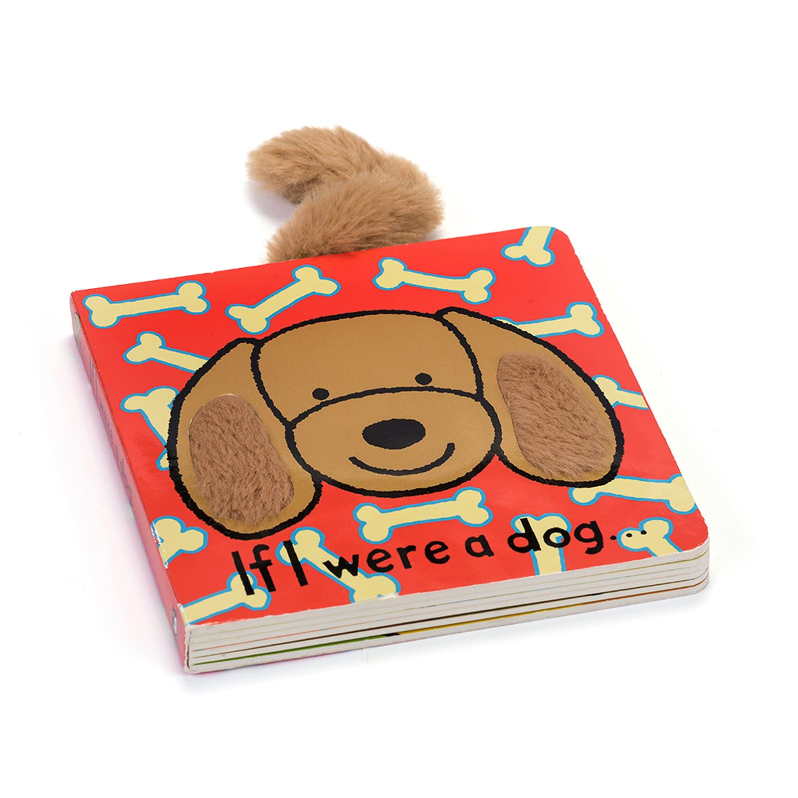Jellycat If I Were a Dog durable board—easy to wipe clean for busy families