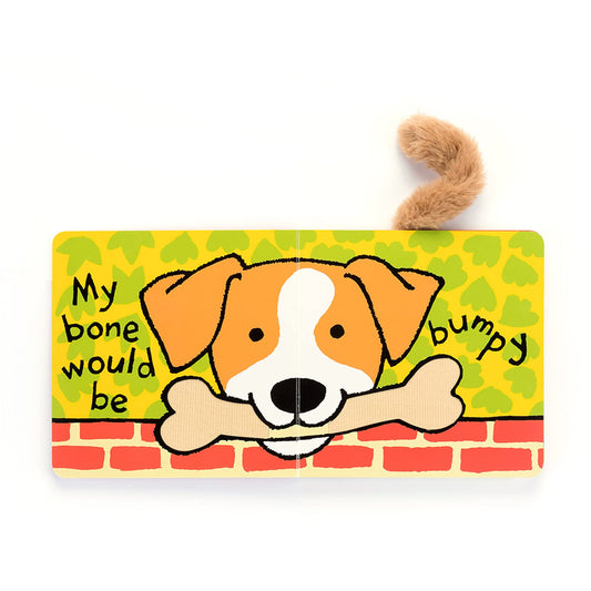 Jellycat If I Were a Dog textures inside pages highlighting tactile play