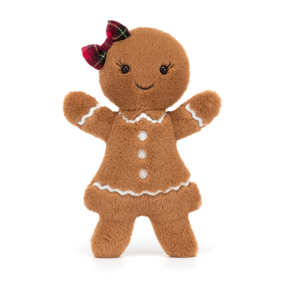 Jellycat Jolly Gingerbread Ruby charm for nursery decor and bedtime stories
