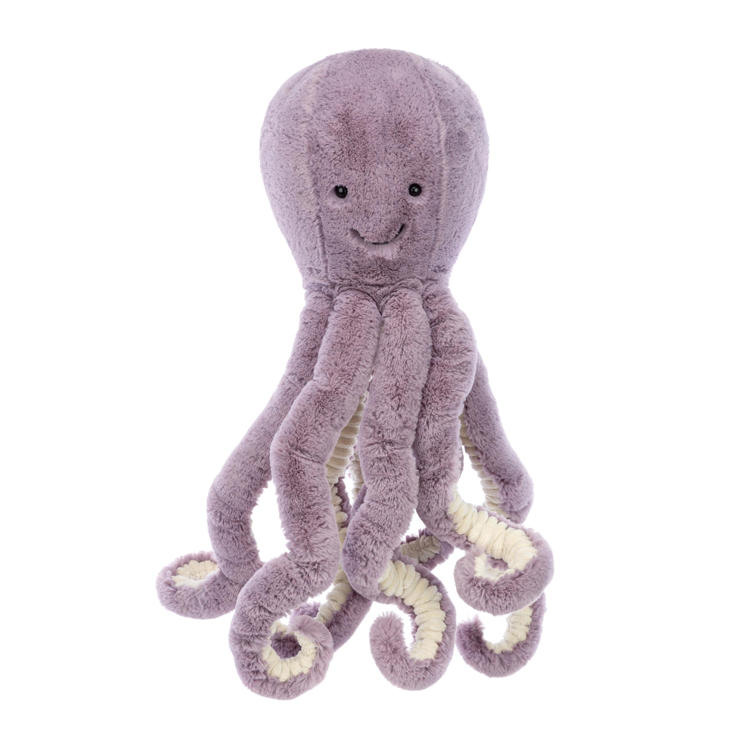 Premium fabric close-up on Jellycat Maya Octopus shows quality and care.