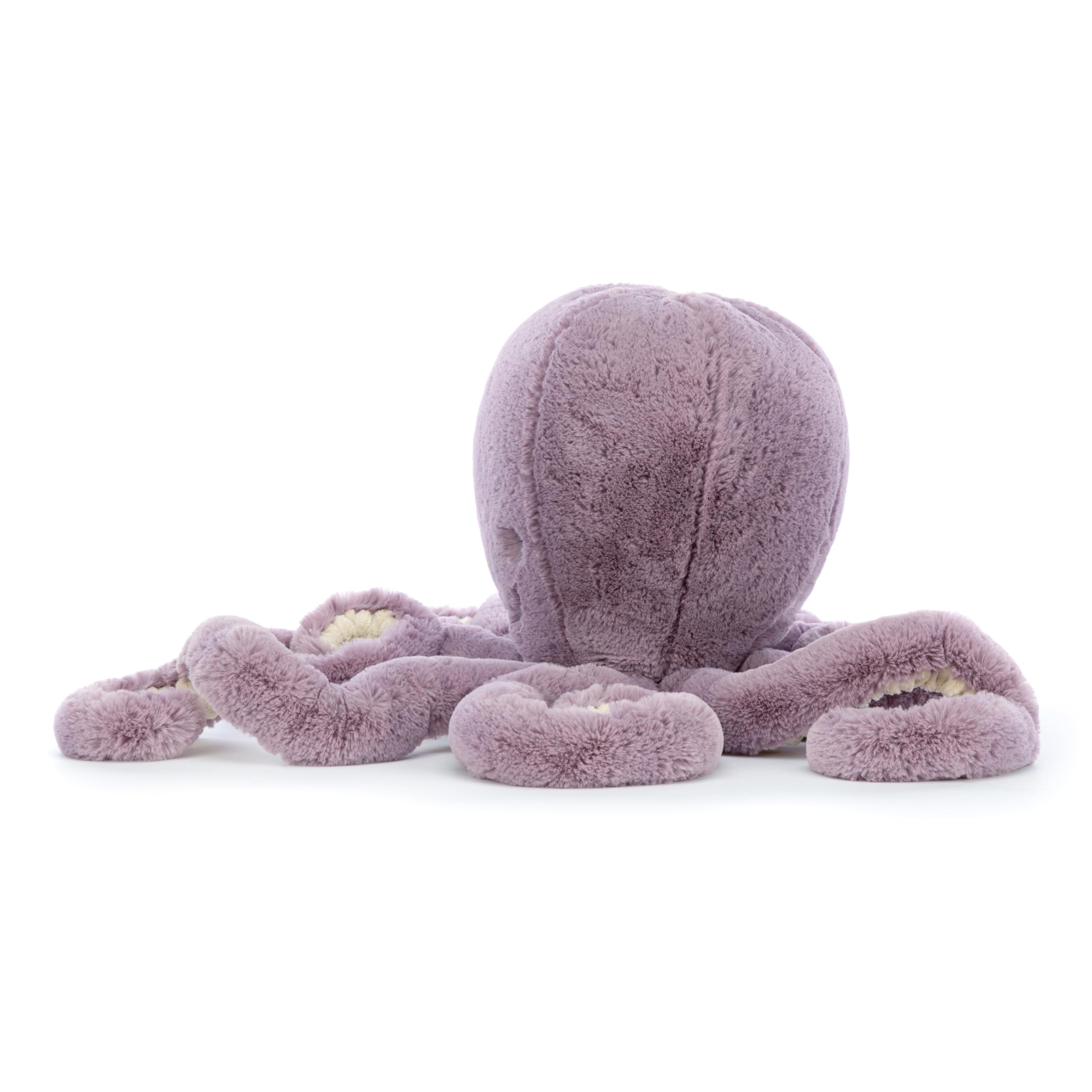 Jellycat Maya Octopus tentacles ready for hugs during playtime.