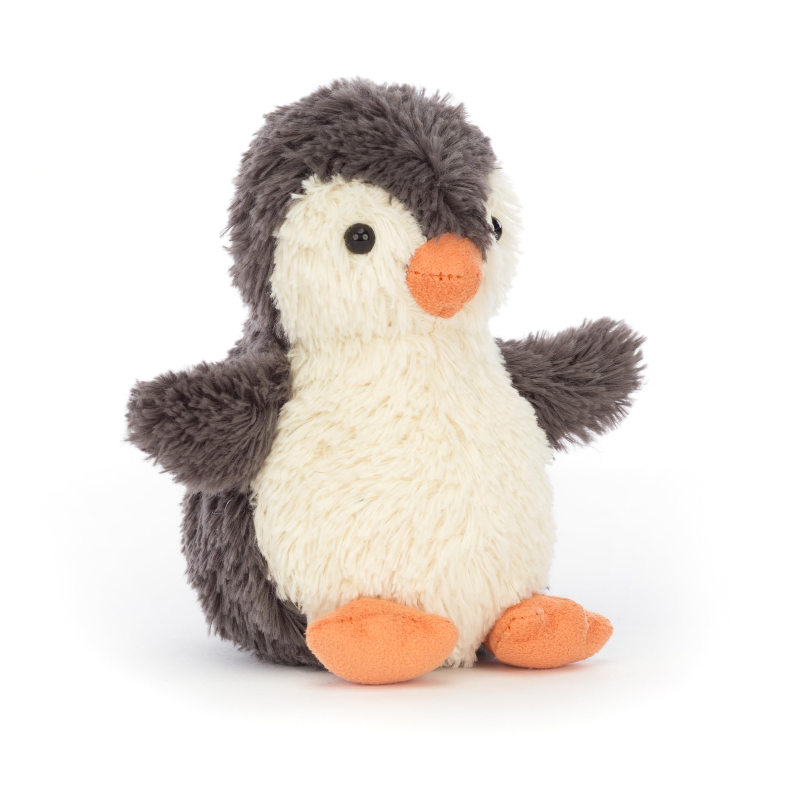 Jellycat Peanut Penguin front view, soft cuddle buddy for play and bedtime