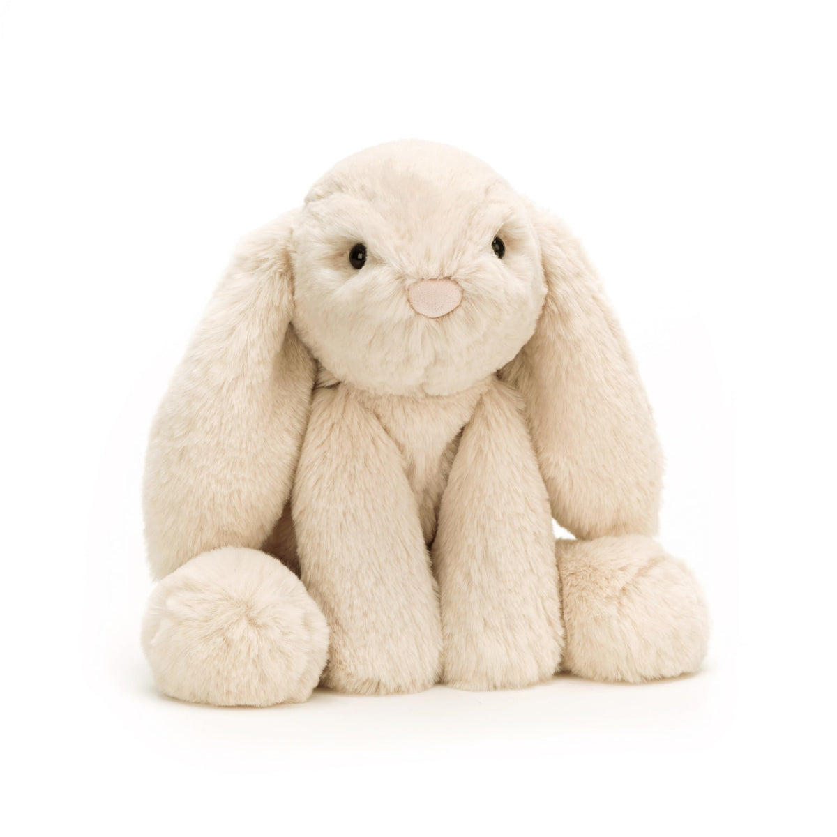 Jellycat Smudge Rabbit medium plush close up for cozy snuggles and play
