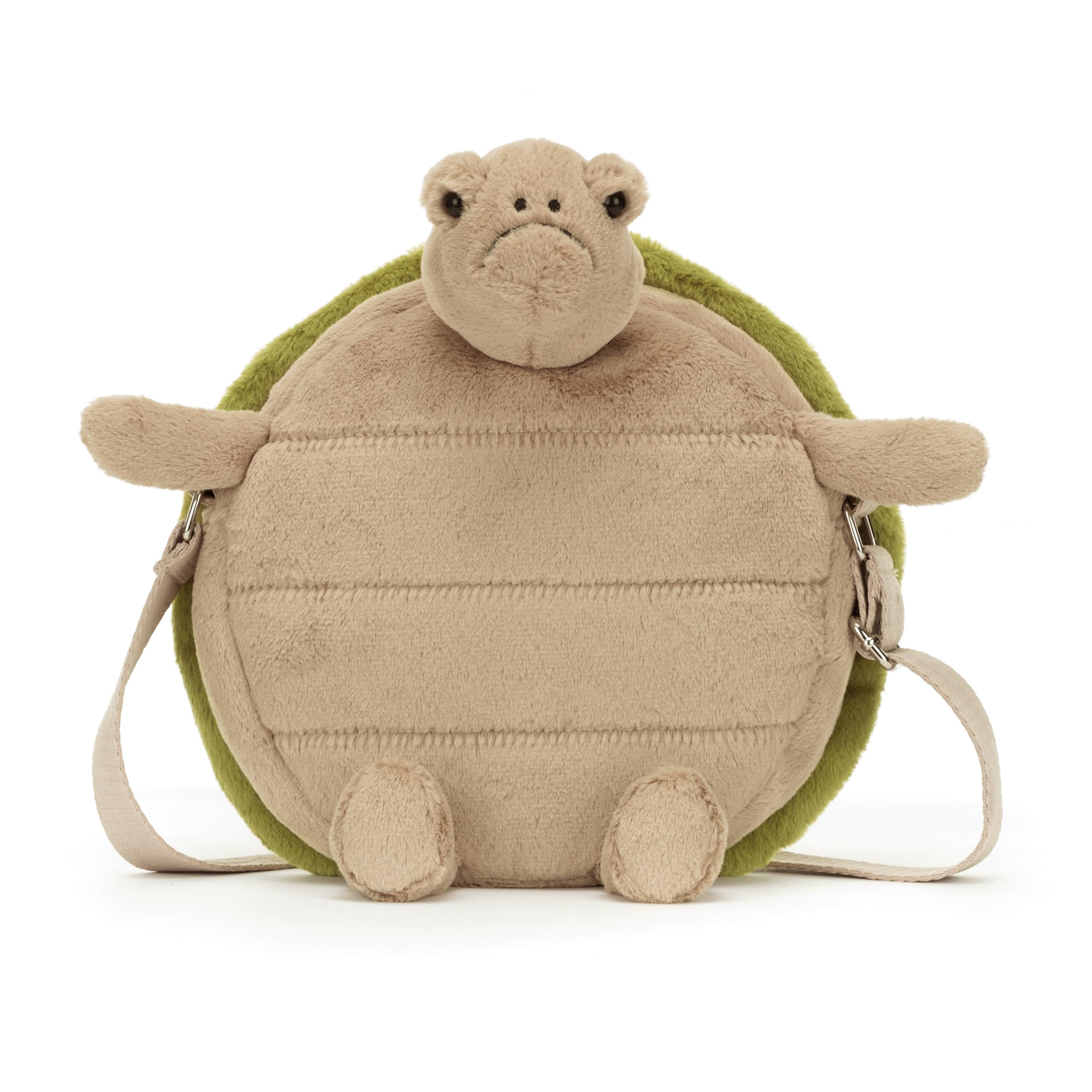 Jellycat Timmy Turtle plush texture closeup, ultra-soft polyester details.
