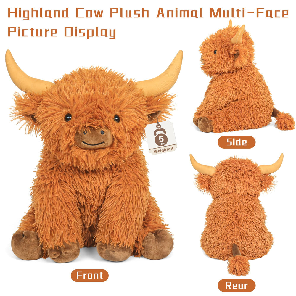 JellyMallow highland cow kawaii design for kids and adults.