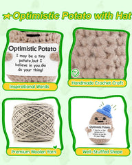 JELUTAR Mini Funny Potato with card, ready to gift and lift spirits.