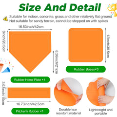Jenaai ball pump keeps the ten-inch ball properly inflated for consistent bounce.