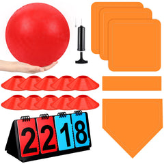 Jenaai kickball ten-inch ball for versatile indoor and outdoor play.
