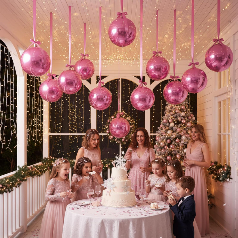 Jenaai Valentine pink decor suitable for romantic celebrations and photo moments.