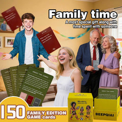 Jendfert BHTPOK150 color-coded cards showing roles to guide conversations across generations.