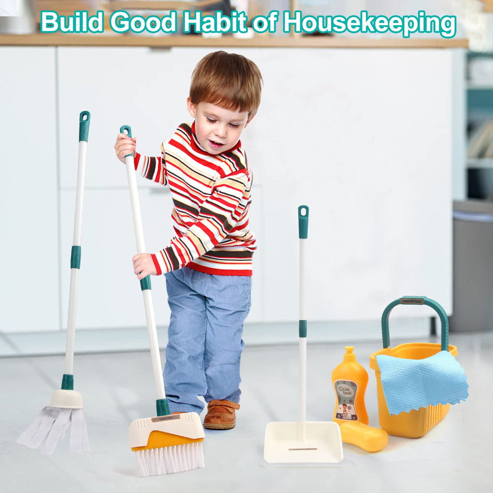 Jenilily detachable cleaning toy rag enhances tactile cleaning exploration