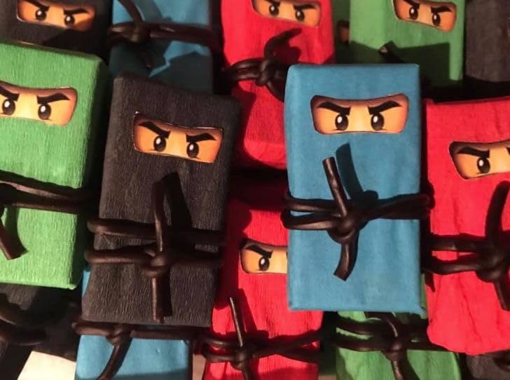 JenJen Tradition ninja eye stickers in three sizes for large surfaces and small details