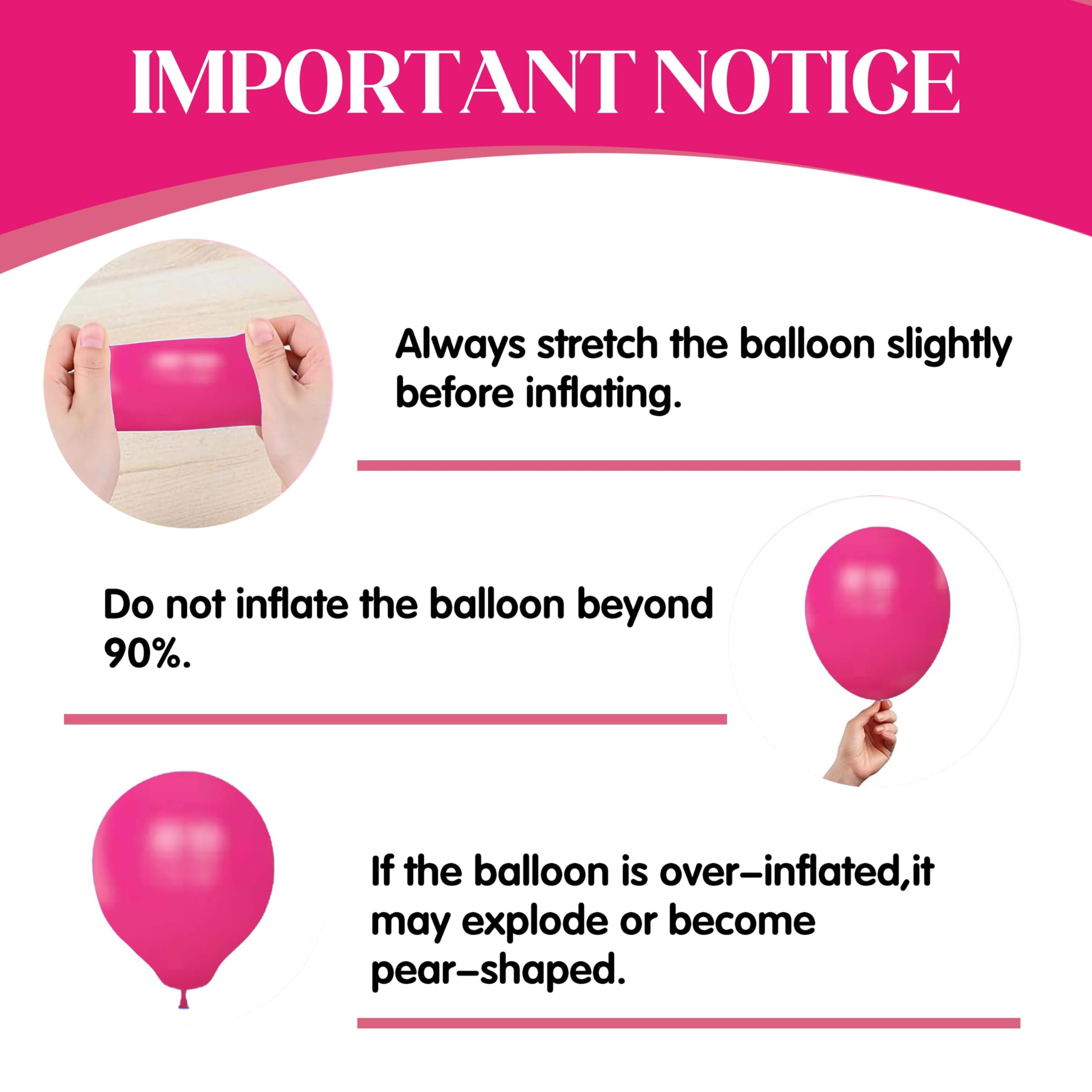 Jenlion pink star balloon enhances color variety in a dense garland.