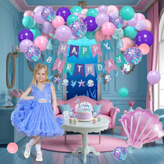 jenmir Mermaid dessert-table decor focal point for the party