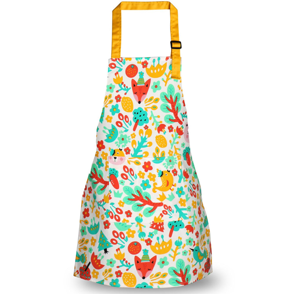 Jennice House adjustable neck strap apron for comfortable growing kids