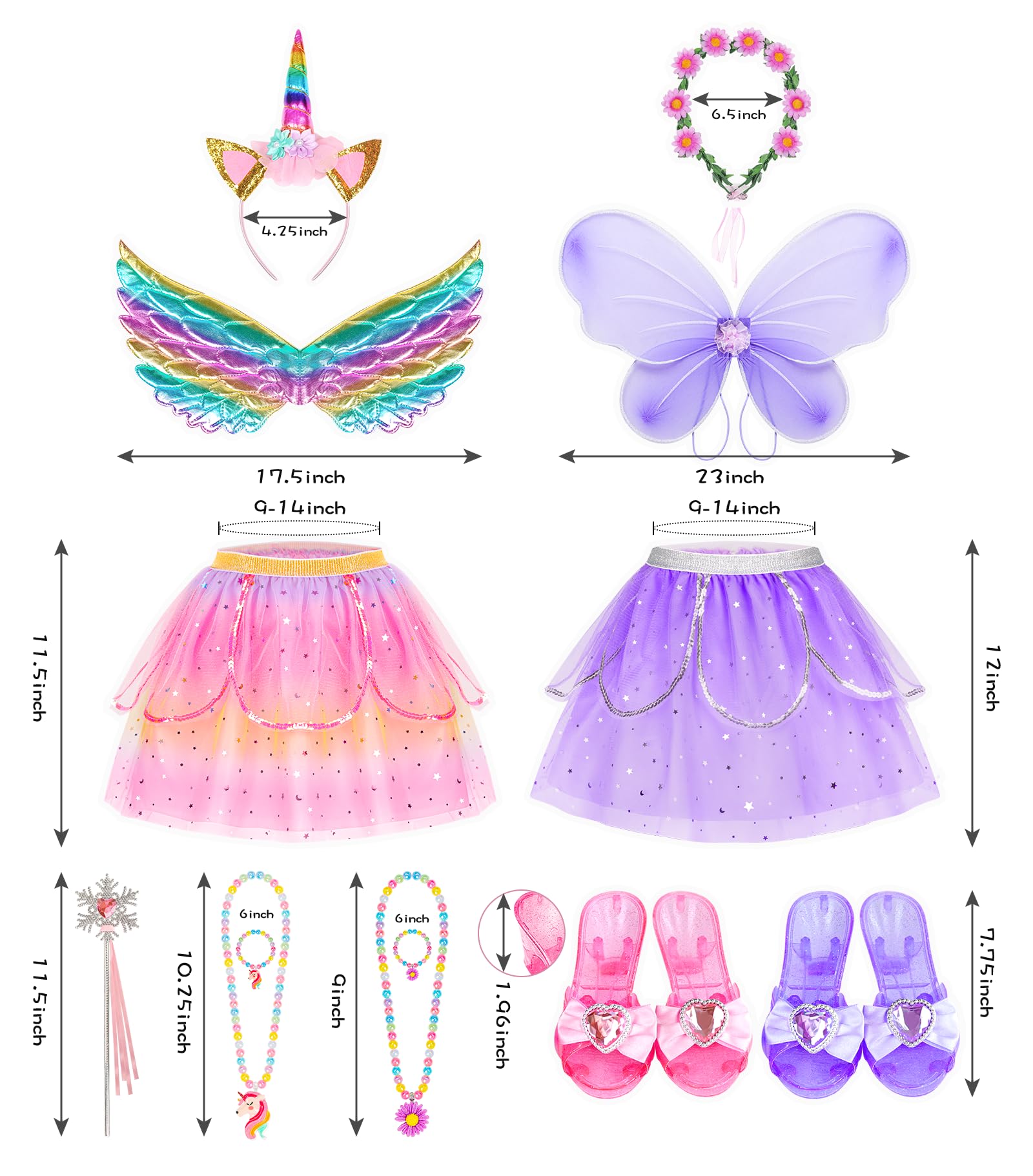 Jeowoqao flower crown and headband complete a fairy-tale costume