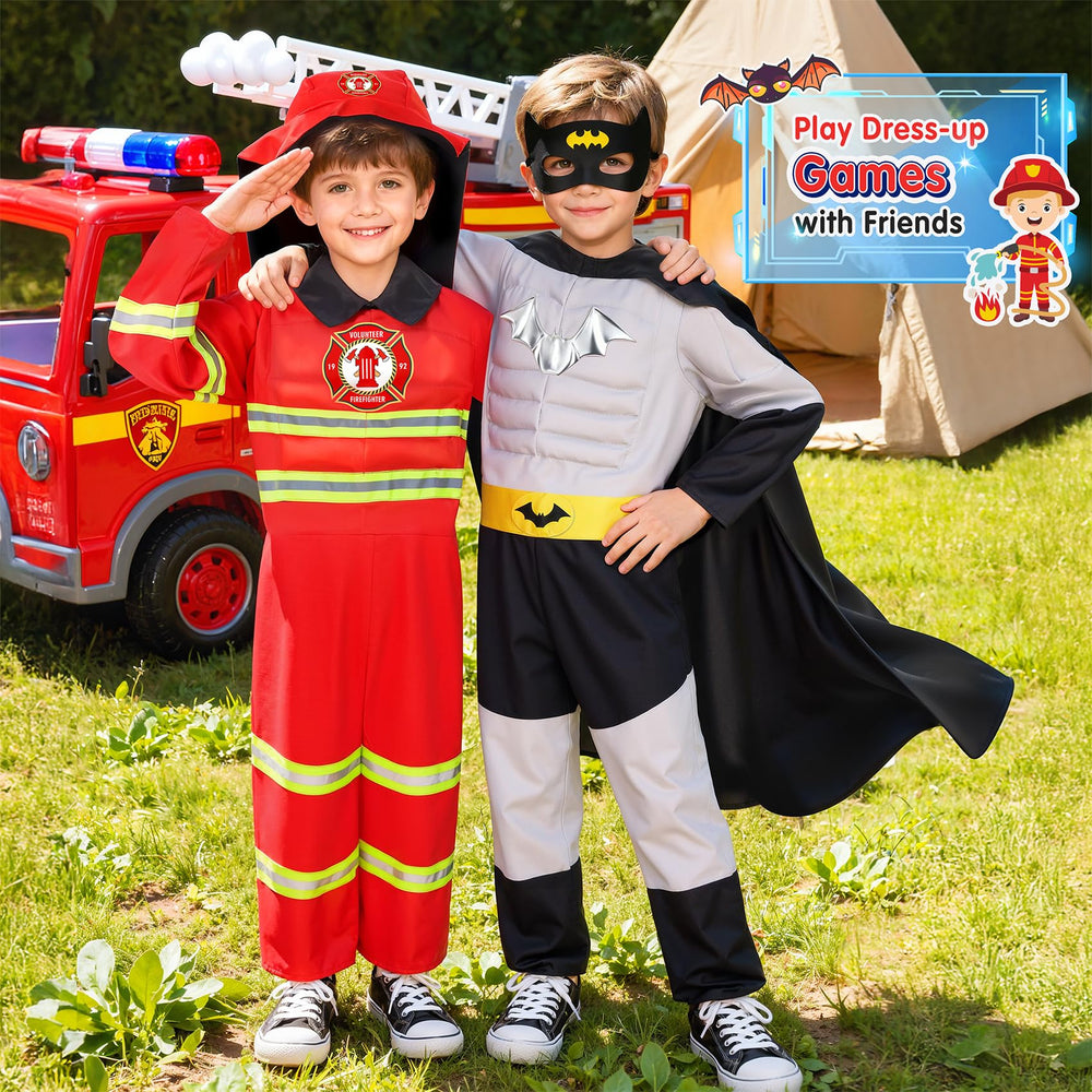 Jeowoqao muscle chest costume with realistic look for confident pretend play