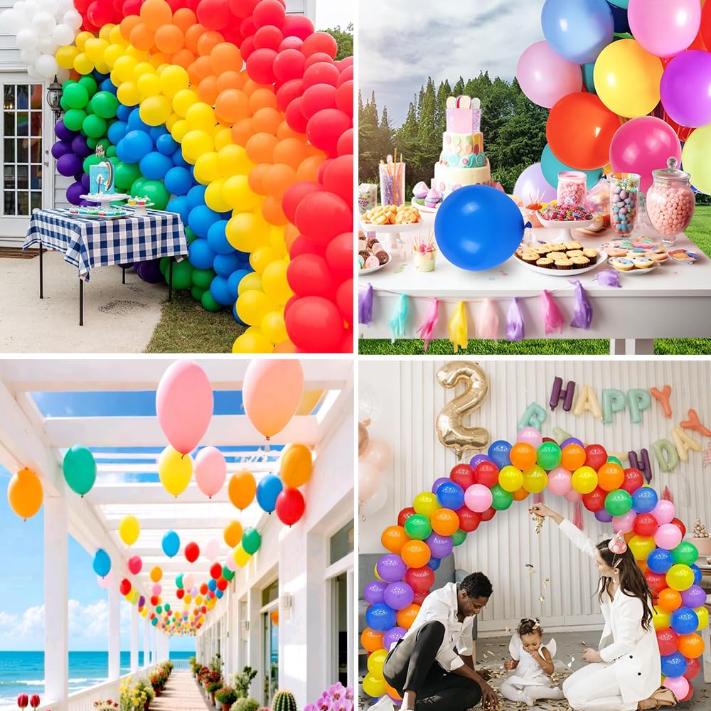 JerDorgo packaging and value with 500 balloons in a single pack.