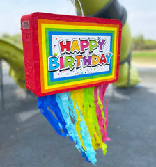 Jergrim Birthday Piñata multicolor confetti bag adds color to memories.