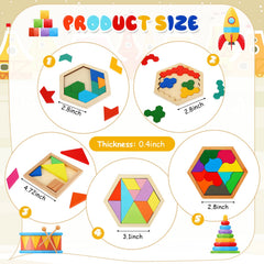 Jerify family-friendly puzzle invites cooperative play for all ages and learning together.