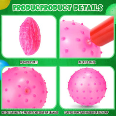 Jerify knobby ball bulk 24-piece set for classroom props and family play.