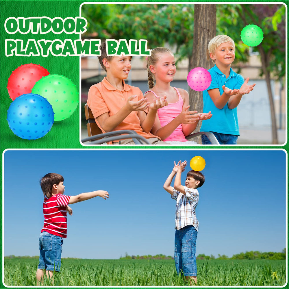 Jerify knobby ball pink 4.72-inch perfect for hands-on play and festive parties.