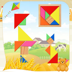 Jerify tangram gift set is ideal for birthdays and holidays encouraging logical thinking.