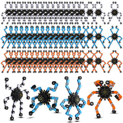Jerify transformable chain robot toy held in hand for tactile focus and calm moments