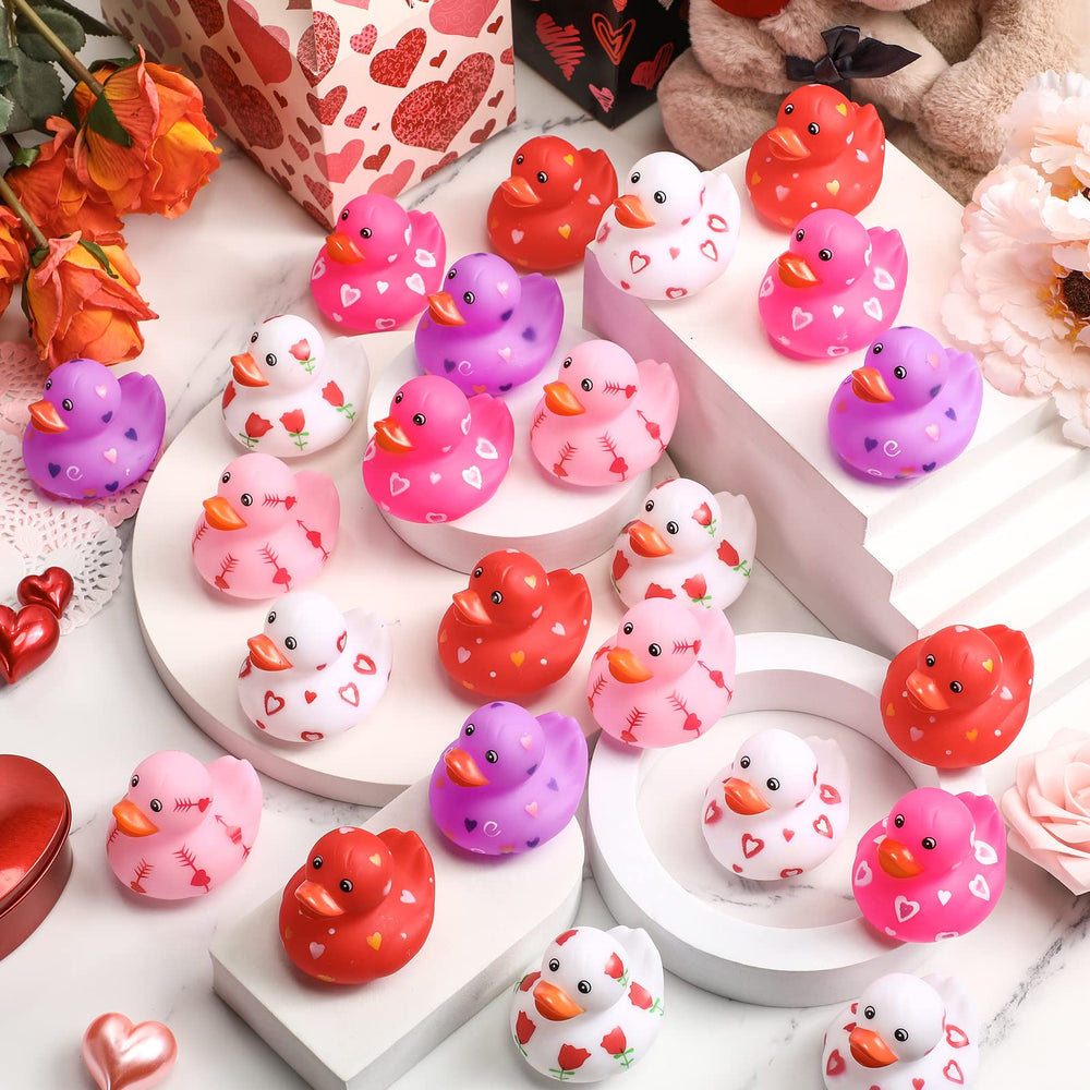 Jerify valentines duckies bulk pack for gifts and decor