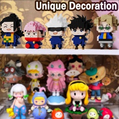 JESGO 5 JJK figures collection emphasizes a compact bundle for easy gifting or display