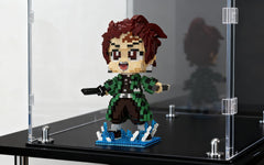 JESGO Kill Demon Tanji rou size display: compact head model fits shelves and desks.