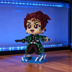 JESGO Kill Demon Tanji rou instructions: clear steps for easy brick-by-brick assembly.