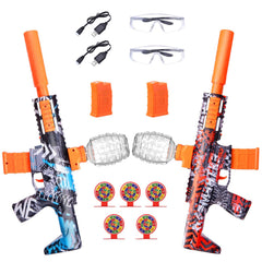 JESKH 2 pack Splatter Blaster front view for outdoor team play
