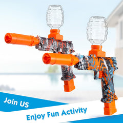 JESKH Splatter Blaster 2-Pack assembly in minutes for instant action.