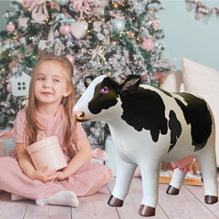 Jet Creations Cow Inflatable showcasing year-round usability in any weather.