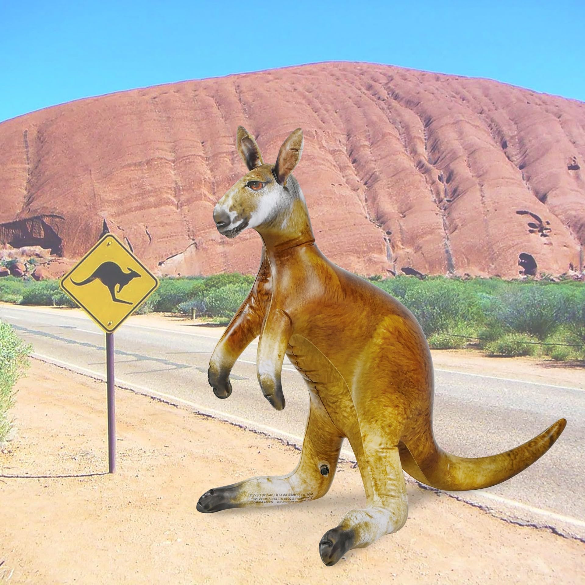 Jet Creations Kangaroo inflatable with two-way valve for quick setup and takedown.