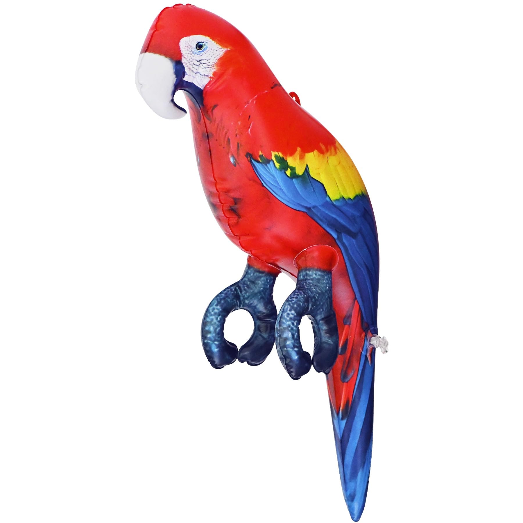 Jet Creations Scarlet Macaw Parrot body showcases vibrant color for tropical decor