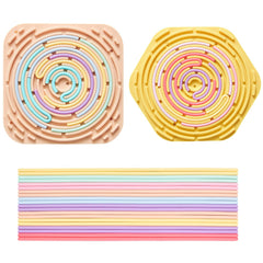 Jet Lag sensory activity board front view for calm focus and portability
