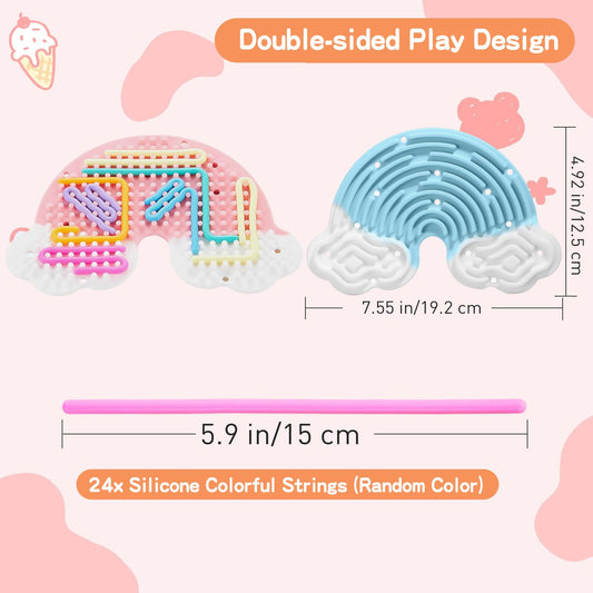 Jet Lag silicone sensory pad showing textured surface for soothing touch