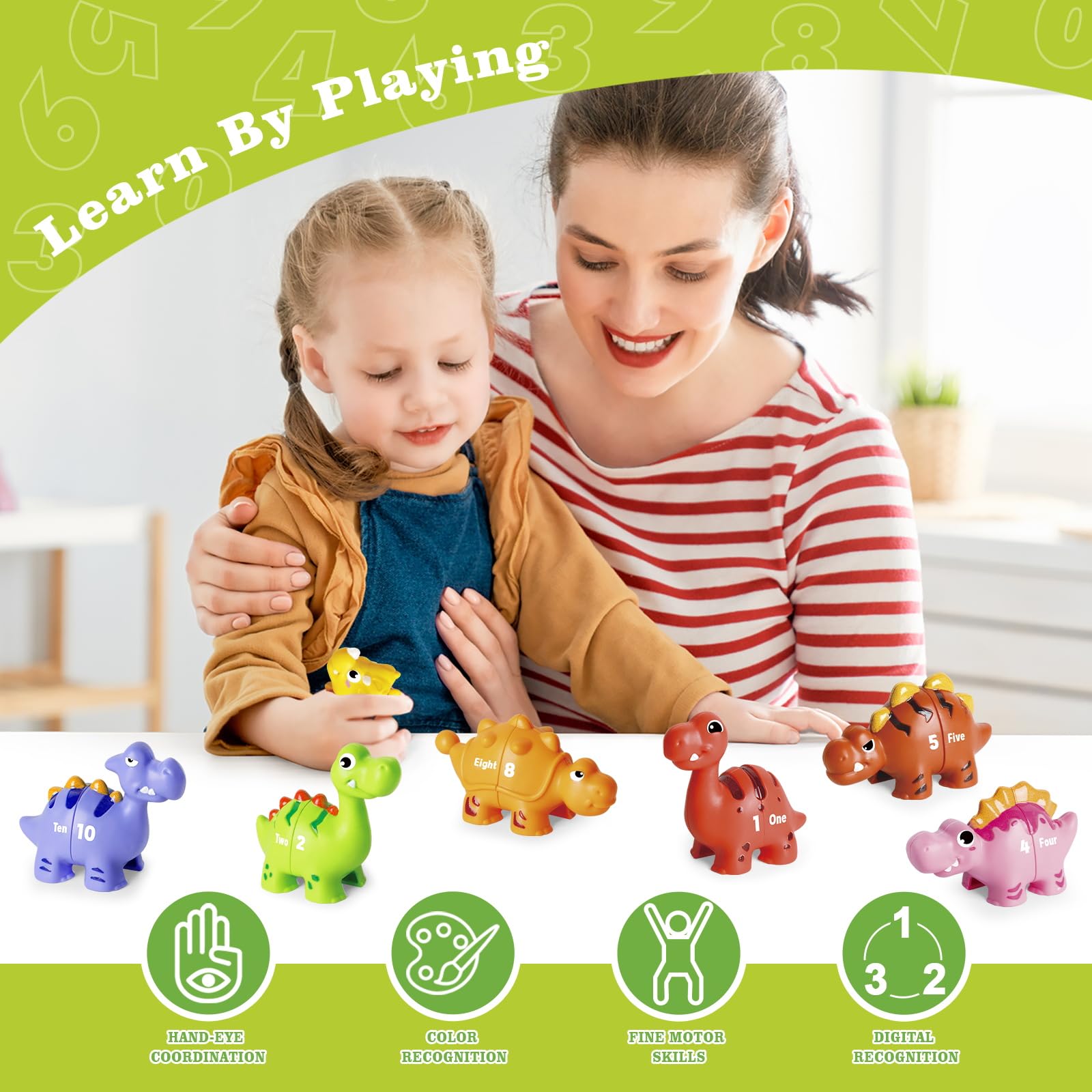 Jetbotell dino drawstring bag keeps pieces organized after play.