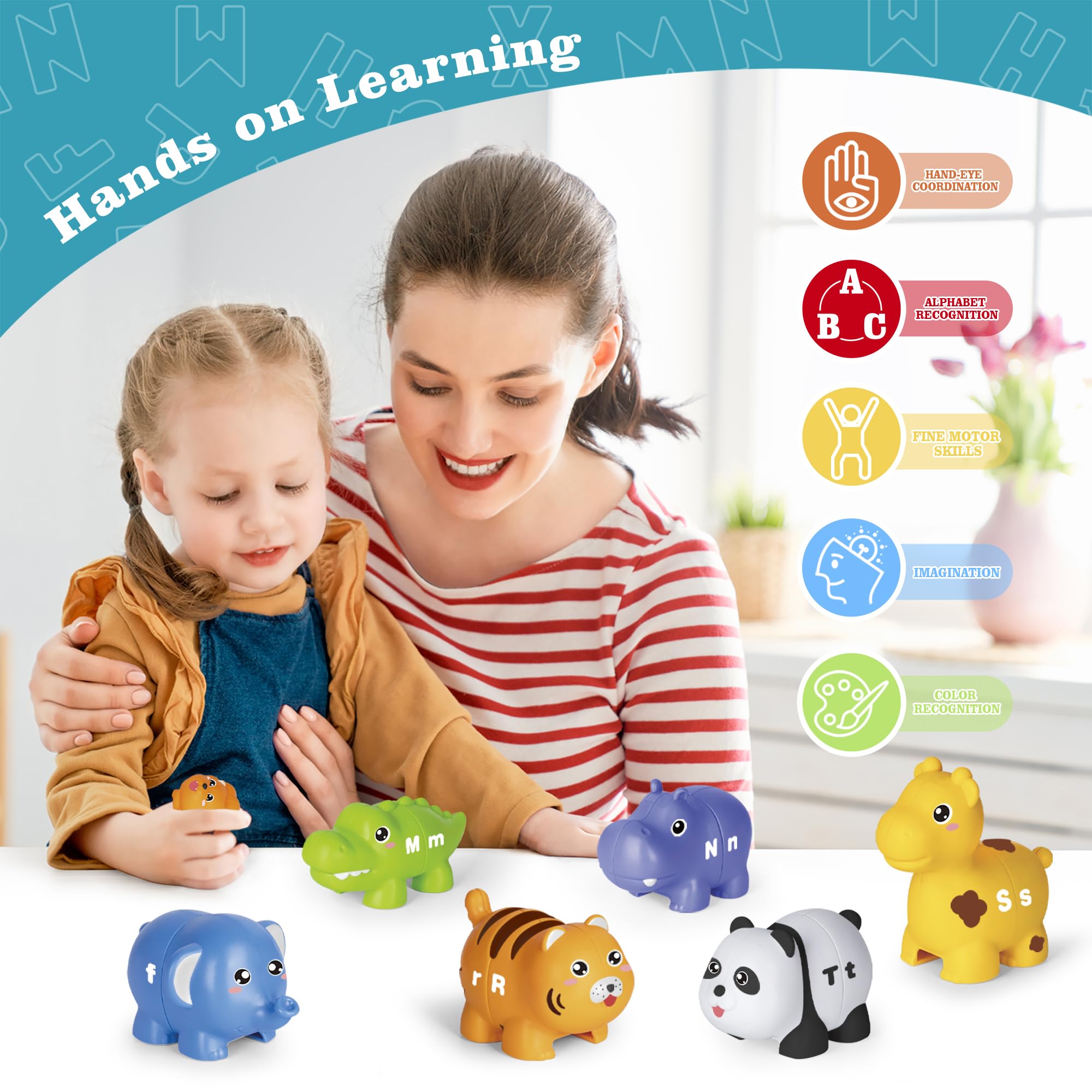 Jetbotell toddler educational gift pack for home or classroom