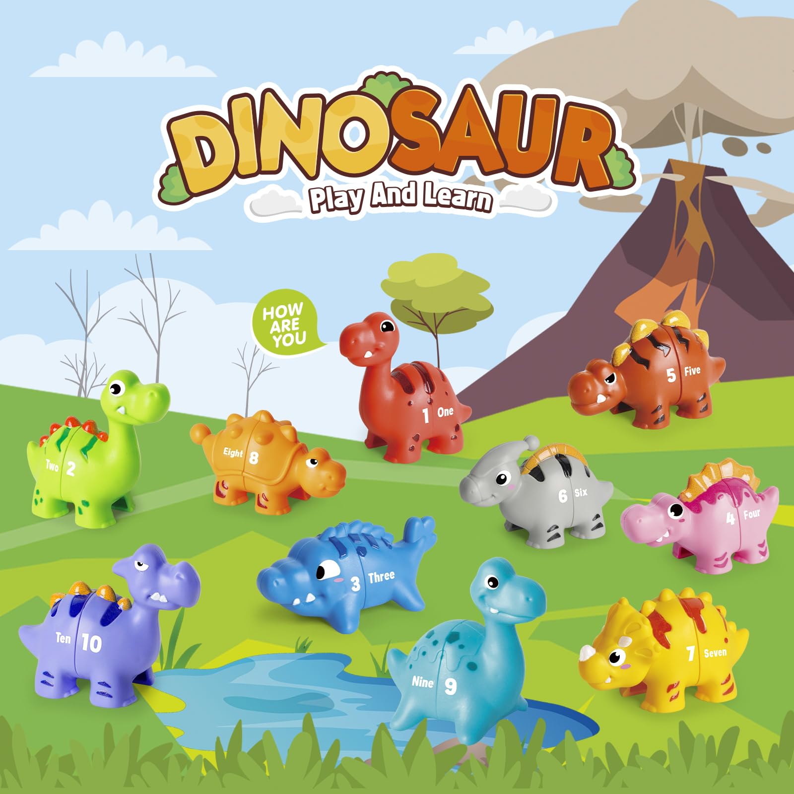 Jetbotell number dino match game supports counting practice and focus.