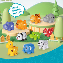 Jetbotell uppercase and lowercase letters support early literacy fun
