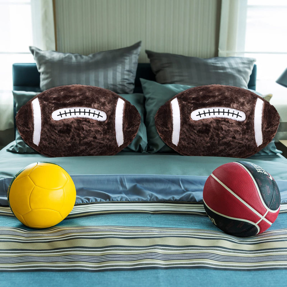 Jetec football plush pillow gift idea for football fans and family.