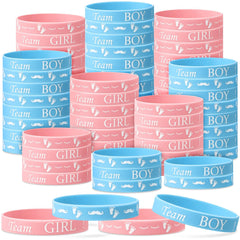 Jetec gender reveal bracelets in two styles for party guessing and photos