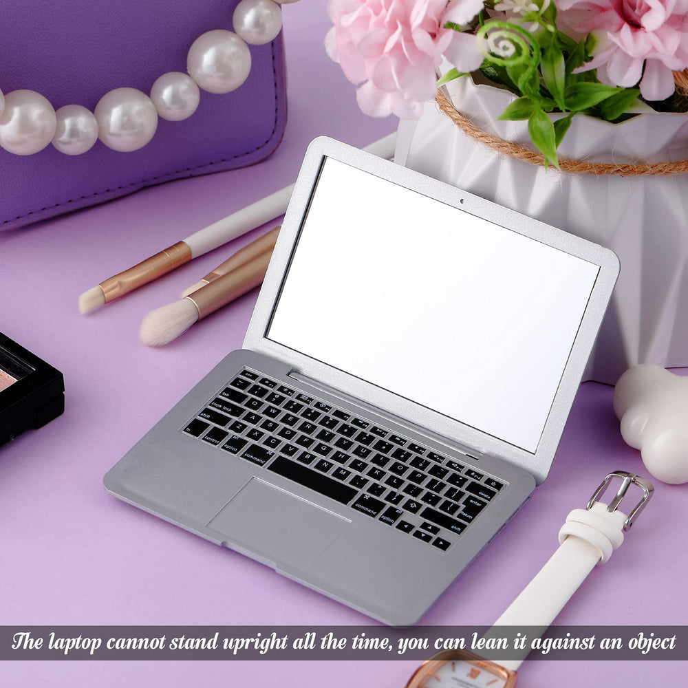 Jetec plastic shell mirror replicates a real computer, lightweight for daily use and portability.