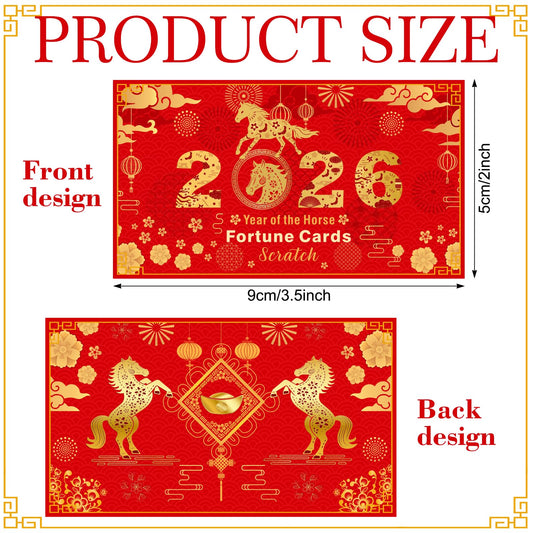 Jetec fortune cards pack on table ready as gifts