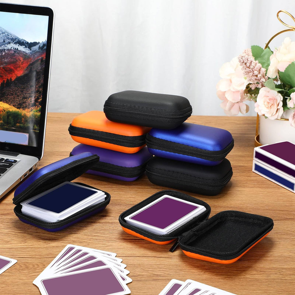 Jexine portable travel case with smooth zipper for quick card access