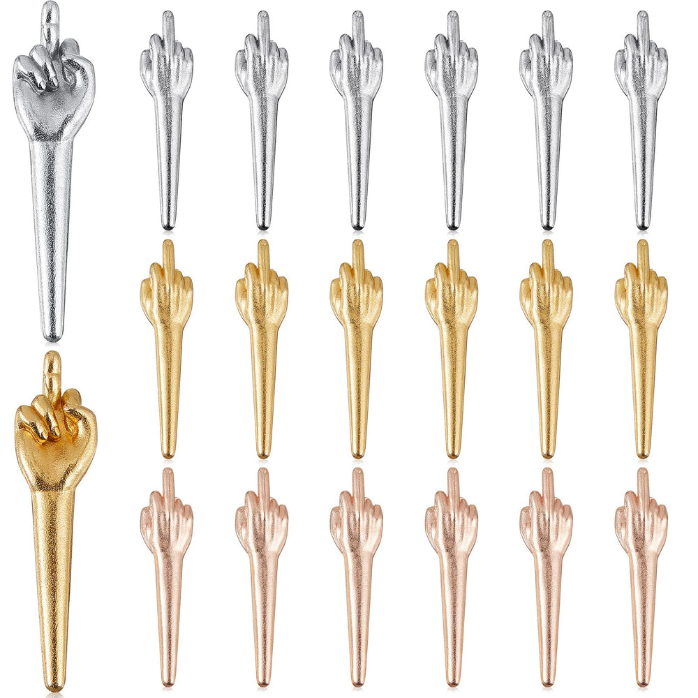 Jexine middle finger peg in copper for precise scoring and display.